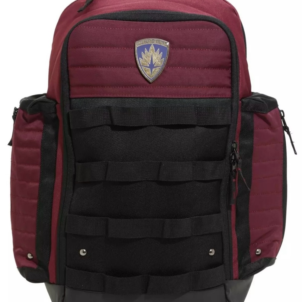 Marvel Guardians of The Galaxy Burgundy/Red and Black Built Backpack